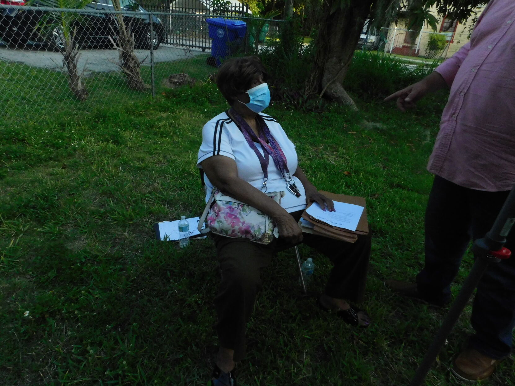Longtime resident Shirley Gibson